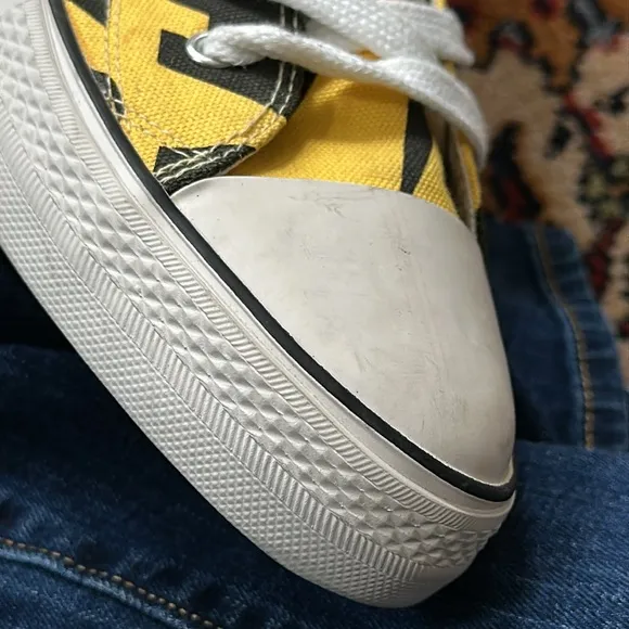EVH EDDIE VAN HALEN 5150 HIGH TOP SHOES SNEAKERS Guitaris Strap 1978 Size 10.5