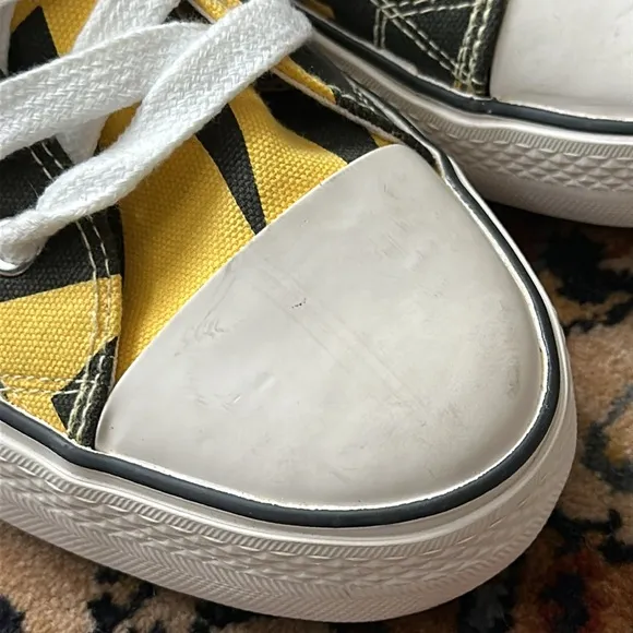 EVH EDDIE VAN HALEN 5150 HIGH TOP SHOES SNEAKERS Guitaris Strap 1978 Size 10.5