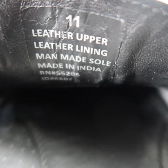 Express Shoes Men 11 Penny Loafer Slip On Leather Classic Lifestyle Preppy Black