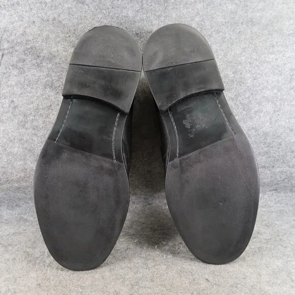 Express Shoes Men 11 Penny Loafer Slip On Leather Classic Lifestyle Preppy Black