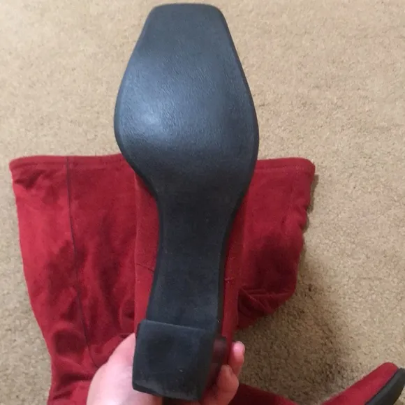 ⚡️FINAL PRICE⚡️ Vintage Red Rare Franco Sarto Boots