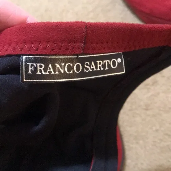 ⚡️FINAL PRICE⚡️ Vintage Red Rare Franco Sarto Boots