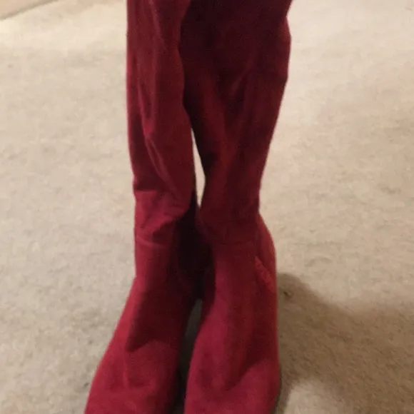 ⚡️FINAL PRICE⚡️ Vintage Red Rare Franco Sarto Boots