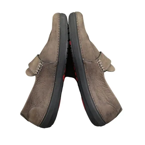 FitFlop Shoes Men 13 Loafer Slip On Comfort Classic Toning Leather Walking Brown