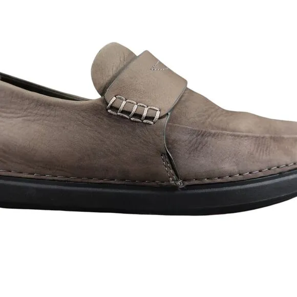 FitFlop Shoes Men 13 Loafer Slip On Comfort Classic Toning Leather Walking Brown