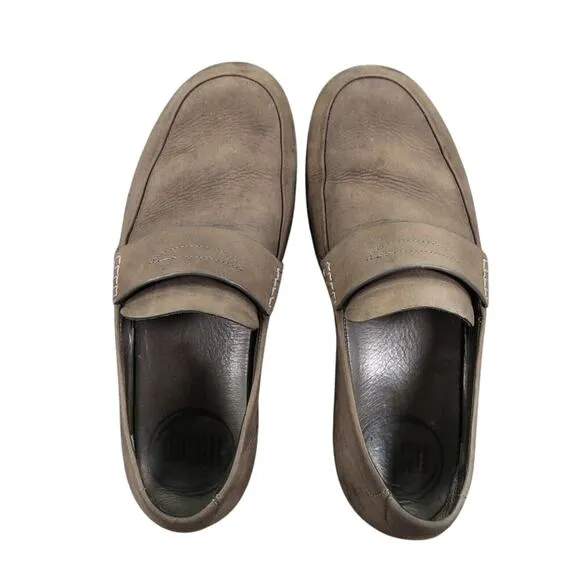 FitFlop Shoes Men 13 Loafer Slip On Comfort Classic Toning Leather Walking Brown