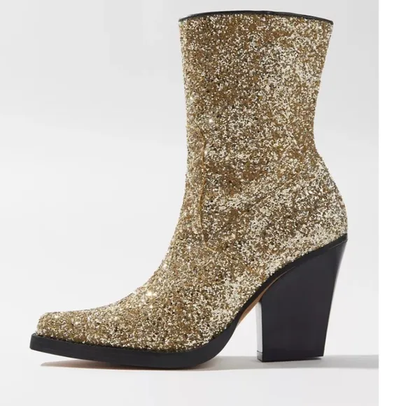 FL Cooperative Shania Glitter Hipster Hippie Art Chic Party Classy Cowboy Boots