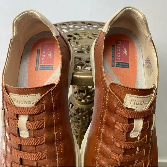 Fluchos Leather Comfort Fashion Sneakers Made In Spain