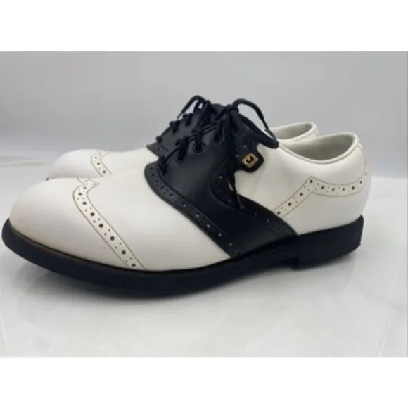 Footboy Golf Shoes Vintage 80’s Green-Joys w/metal spikes Model 45070 Size 10 W