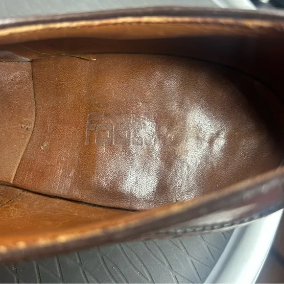 Footjoy Classic Brown Leather Oxford Men's Spectator Golf Shoes