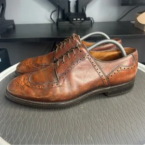 Footjoy Classic Brown Leather Oxford Men's Spectator Golf Shoes