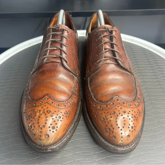 Footjoy Classic Brown Leather Oxford Men's Spectator Golf Shoes