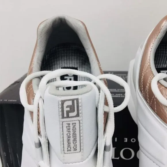 FootJoy Pro / SL Women's Rose / White Golf Shoes Size 10 M - Medium