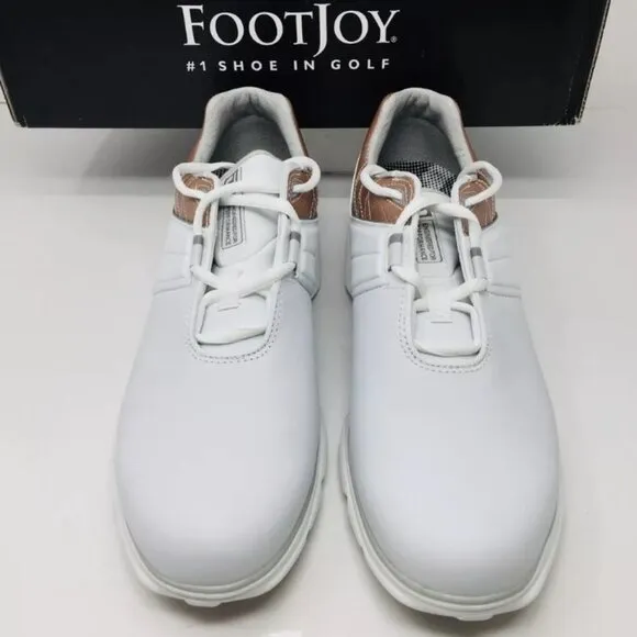 FootJoy Pro / SL Women's Rose / White Golf Shoes Size 10 M - Medium