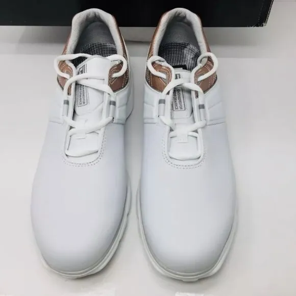 FootJoy Pro / SL Women's Rose / White Golf Shoes Size 10 M - Medium