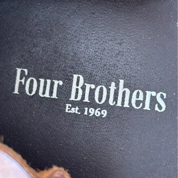 Four Brothers Men’s Huarache Sandals Woven Leather Size 13