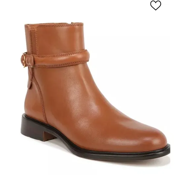 Franco Sarto Women's Elese Booties Brown Sz 6M