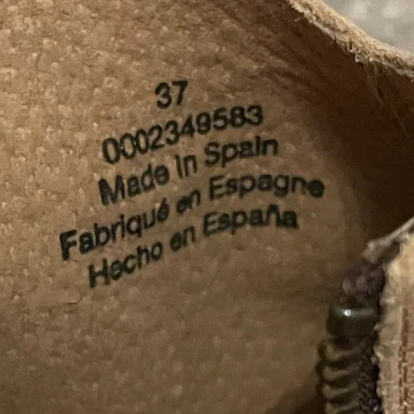 Free People Blake platform booties taupe bandage 37