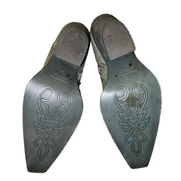 Free People Brayden Western Boots Leather