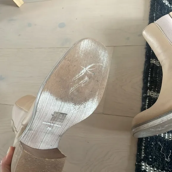 Free people essential Chelsea boot in Sandy beige 36