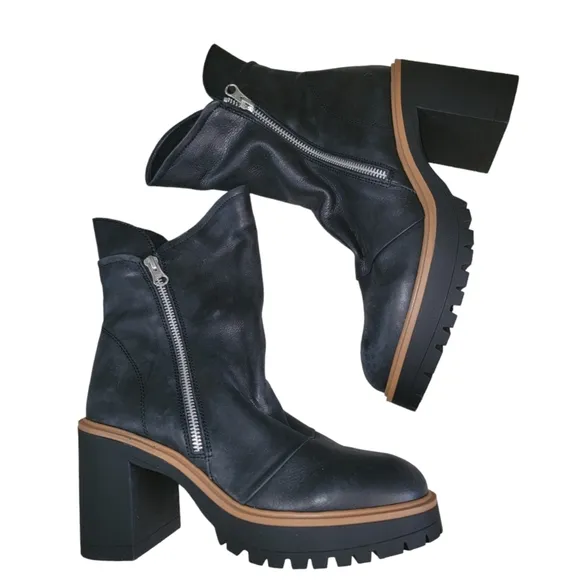 Free People Jack Zip Ankle Boots Size 10