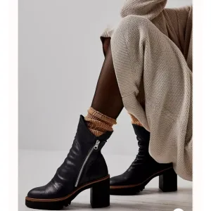Free People Jack Zip Ankle Boots Size 10