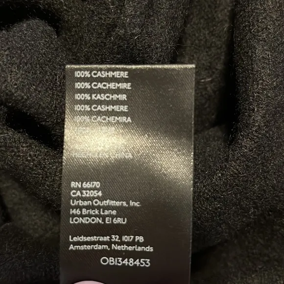 FREE PEOPLE Mock Neck Black 100% Angora Sweater Sz XS - NWT