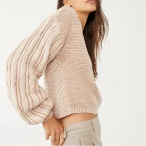 Free People When It Rains Sweater NWT