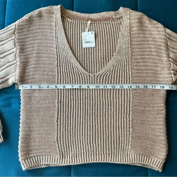 Free People When It Rains Sweater NWT