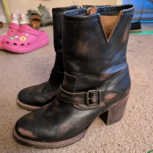 Freebird Carlito Leather Ankle Boots