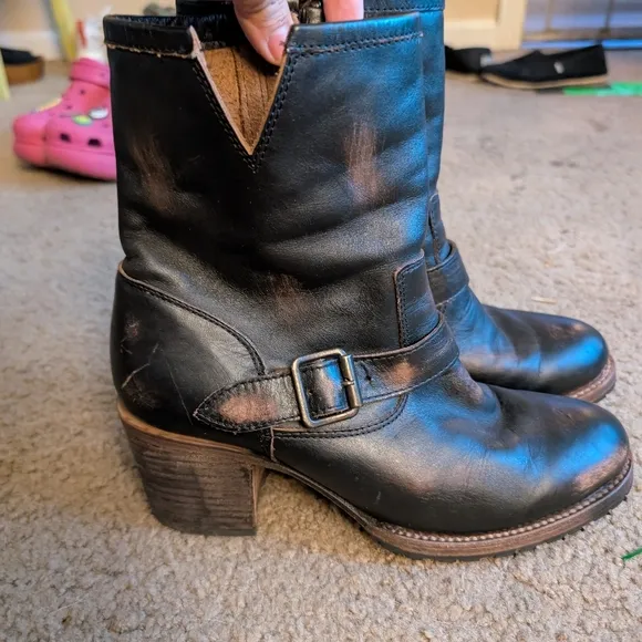 Freebird Carlito Leather Ankle Boots
