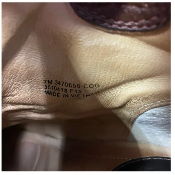 Frye Carson Leather Hidden Wedge Cognac Ankle Booties Size 7