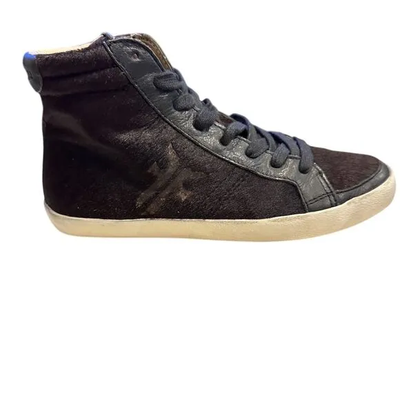 Frye Dylan Women's High Top Sneakers Black Size 8.5