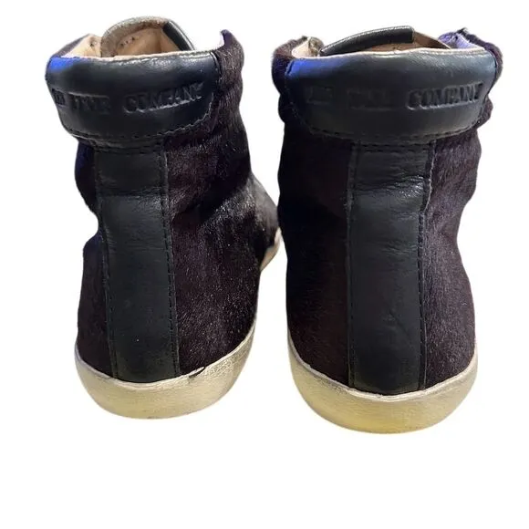 Frye Dylan Women's High Top Sneakers Black Size 8.5