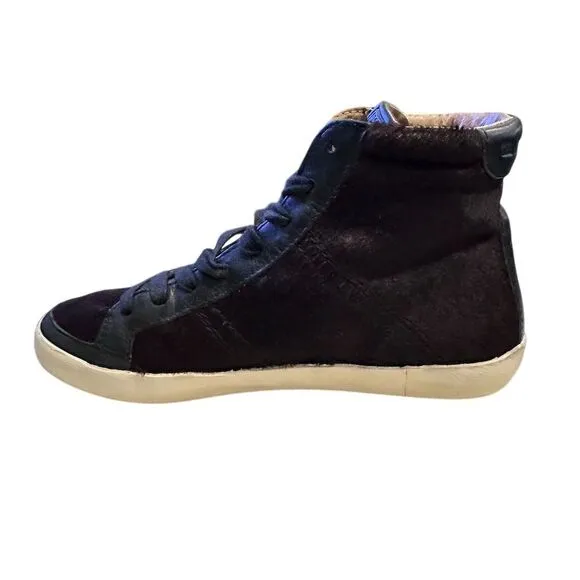 Frye Dylan Women's High Top Sneakers Black Size 8.5