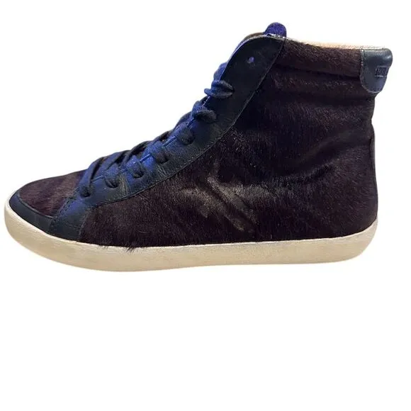 Frye Dylan Women's High Top Sneakers Black Size 8.5