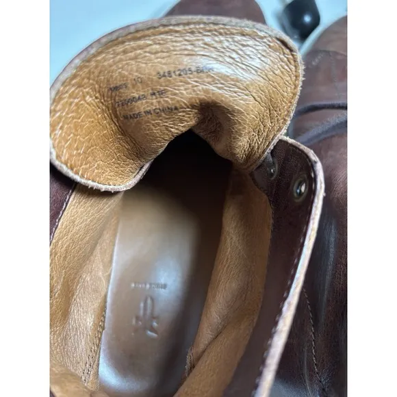 Frye Men's Boots, Size 10, Brown Leather