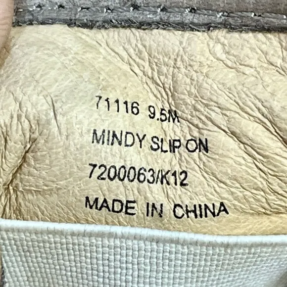 *FRYE | Mindy Slip-On Leather Sneaker Shoes in Tan Brown Size 9.5