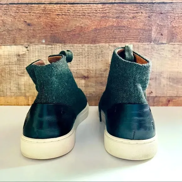 Frye Women’s Ivy Olive Wool Lace Up High Top