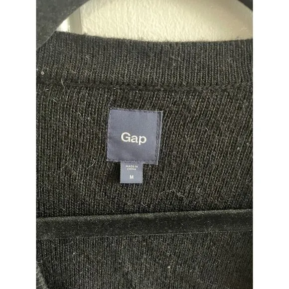 Gap cardigan black size medium