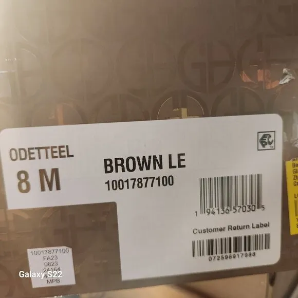 Giani Bernini Women's Odetteel Leather Brown Toe Knee-High Boots. NIB. Various