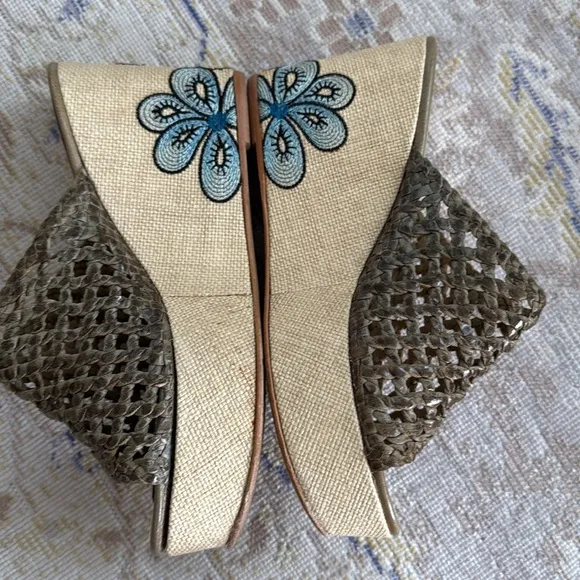 Gilardini Firenze Wedge Sandals Size 38
