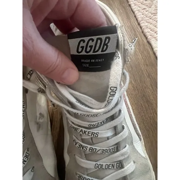 Golden Goose Slide Sneakers Womens Slide In Mid-Top Shoes Camo/Pink Sz 41 US-10