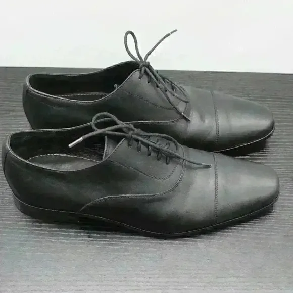 Gordon Rush Lennox Men’s Black Oxfords Classic Cap
