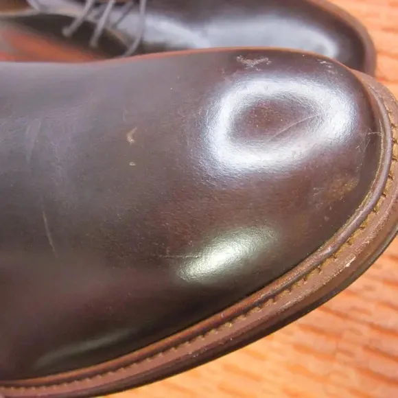 Gordon Rush NWOT US 8 leather AUSTIN Expresso brown classic chukka boot 60s