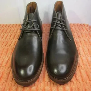 Gordon Rush NWOT US 8 leather AUSTIN Expresso brown classic chukka boot 60s