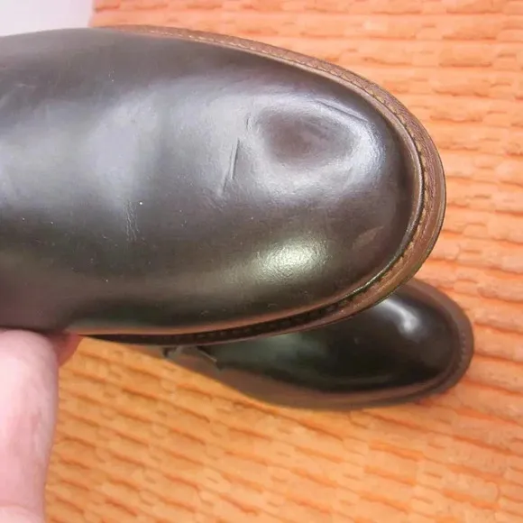 Gordon Rush NWOT US 8 leather AUSTIN Expresso brown classic chukka boot 60s