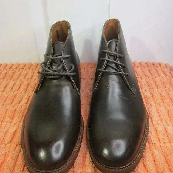 Gordon Rush NWOT US 8 leather AUSTIN Expresso brown classic chukka boot 60s