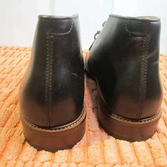 Gordon Rush NWOT US 8 leather AUSTIN Expresso brown classic chukka boot 60s