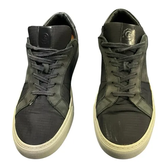Greats Brooklyn Black Leather Low Top Men’s Sneakers Sz 12